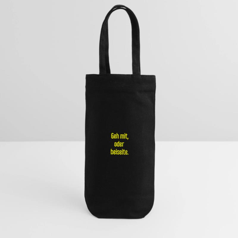 Geh mit oder beiseite Geschenkbeutel für Flaschen