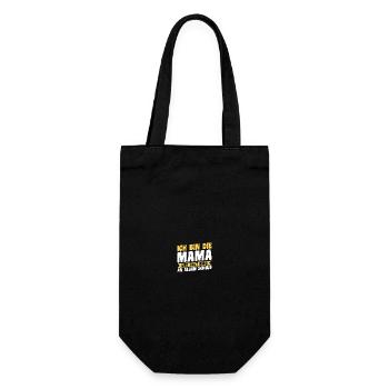 Mother Team Mom - Gift Bag for Bottles - black - Front