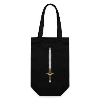 Gladiator Sword - Gift Bag for Bottles - black - Front