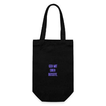 Marchez avec ou sur le côté - Sac à bouteille - noir - Devant