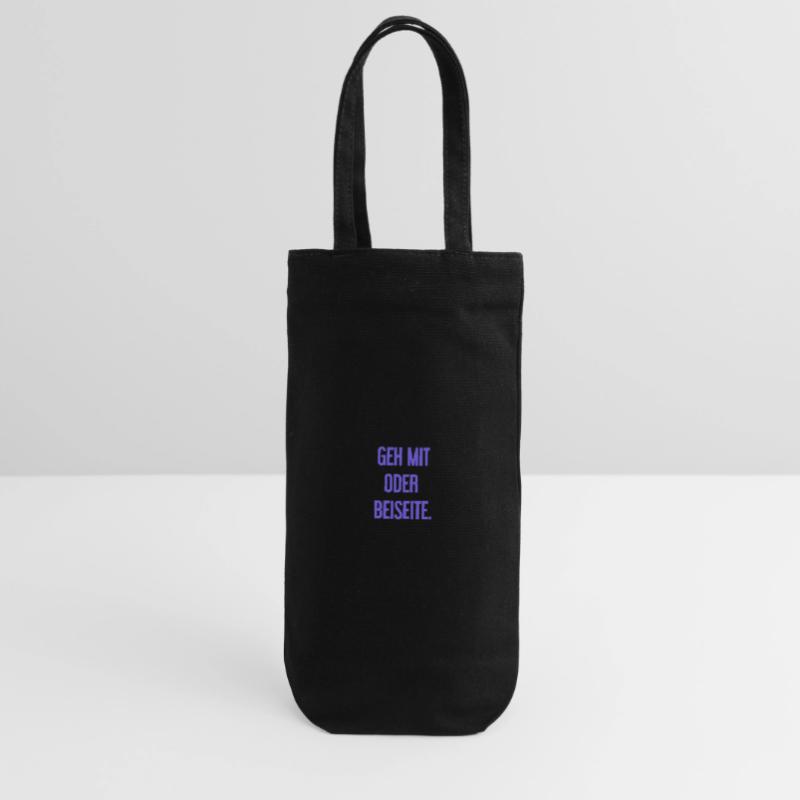 Geh mit oder beiseite Geschenkbeutel für Flaschen