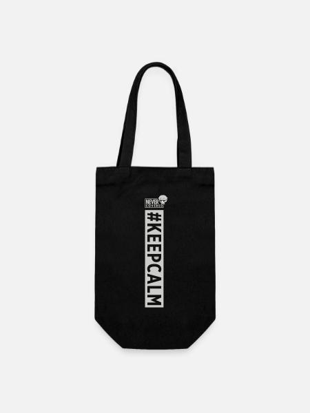 Hashtag #KEEPCALM - Sac à bouteille - noir