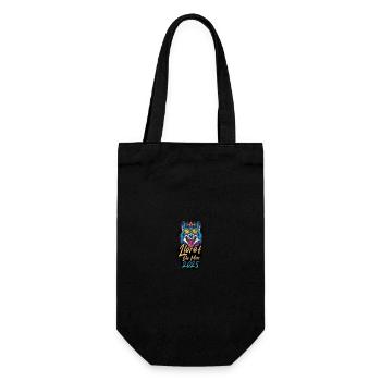 Lloret De Mar 2025 Party Wolf - Gift Bag for Bottles - black - Front