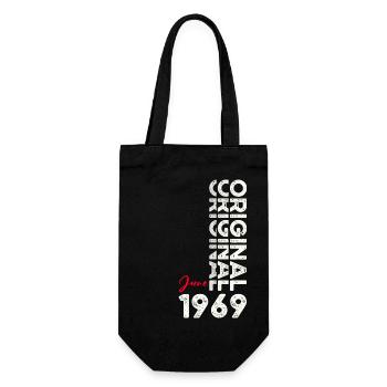 Légende Juin 1969 Millésime 1969 Anniversaire 1969 - Sac à bouteille - noir - Devant