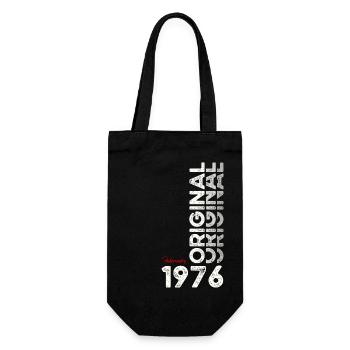 49ème anniversaire cadeau mari Original février 1976 - Sac à bouteille - noir - Devant