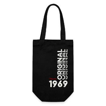 56ème anniversaire cadeau mari Original février 1969 - Sac à bouteille - noir - Devant