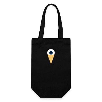 Eye Ice Cream 2 - Gift Bag for Bottles - black - Front
