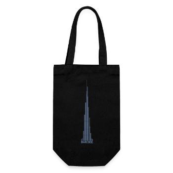 B4RCODE. Dubaï - Sac à bouteille - noir - Devant
