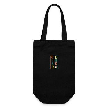 Gerhard - Gift Bag for Bottles - black - Front
