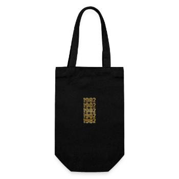 Lover 1982 - Gift Bag for Bottles - black - Front