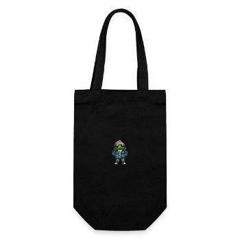 Grenouille Hiver BD - Sac à bouteille - noir - Devant