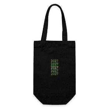 Barbecue 2027 - Gift Bag for Bottles - black - Front