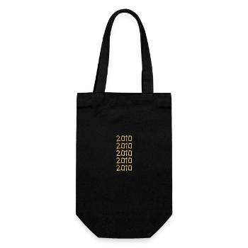 2010 - Gift Bag for Bottles - black - Front