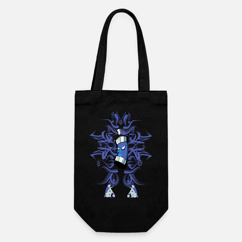 graffiti - Sac à bouteille - noir