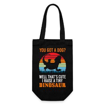 Lizard Terrarium Bartagam - Gift Bag for Bottles - black - Front