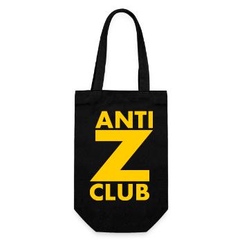 Anti z club - Geschenkbeutel für Flaschen - Schwarz - Vorne