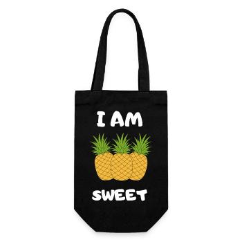 Je suis doux - Design - Sac à bouteille - noir - Devant