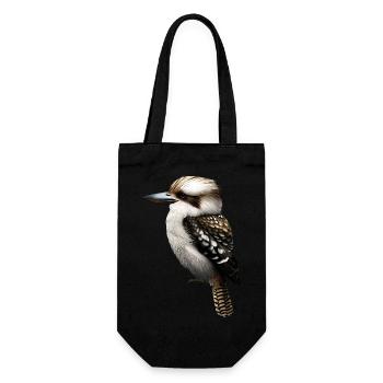 Kookaburra sucré - Sac à bouteille - noir - Devant