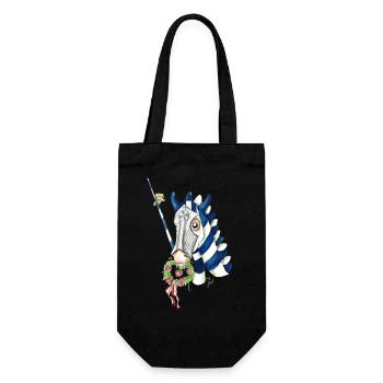 Horse Knight - Gift Bag for Bottles - black - Front