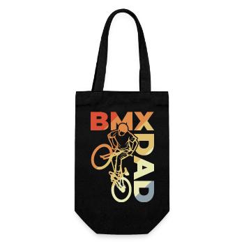 BMX Dad - Gift Bag for Bottles - black - Front