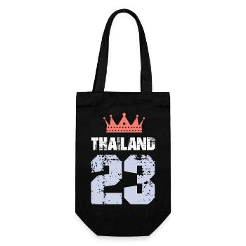 Thailand 23 Trikot 2023 - Geschenkbeutel für Flaschen - Schwarz - Vorne