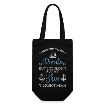 Sailing Ocean Cruise - Gift Bag for Bottles - black - Front