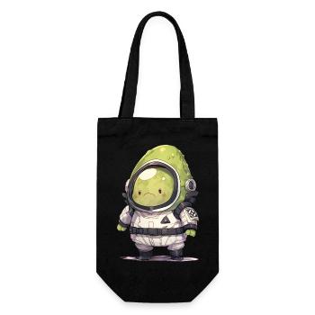 Astronautes Avocat - Sac à bouteille - noir - Devant