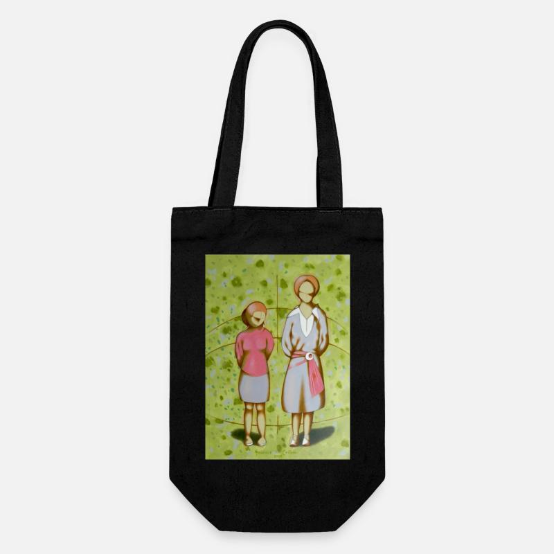 Sisters - Gift Bag for Bottles - black