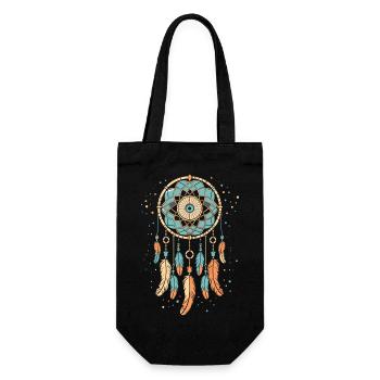 Dreamcatcher - Gift Bag for Bottles - black - Front