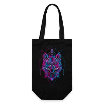 Rune Symboles Religion Capteur de rêves - Sac à bouteille - noir - Devant