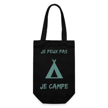 ESCALADE. GRIMPE. VAN. CAMPING. CAMPING-CAR. ALPIN - Sac à bouteille - noir - Devant