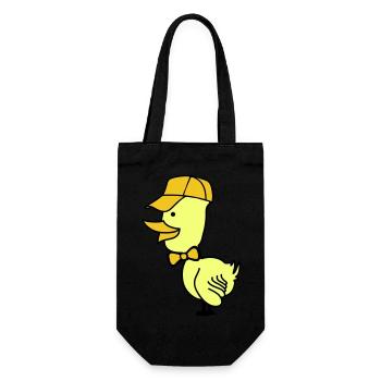Bonnet de canard - Sac à bouteille - noir - Devant