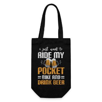 Motorcycle Motorcycle Dirt Son - Gift Bag for Bottles - black - Front