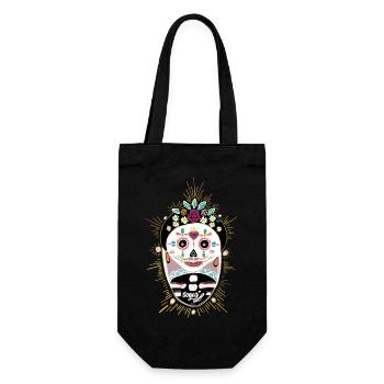 Halloween 👻 - Geschenkbeutel für Flaschen - Schwarz - Vorne