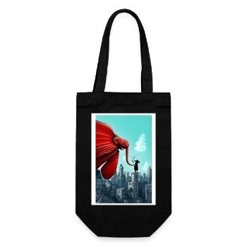 un air de Banksy - Sac à bouteille - noir - Devant