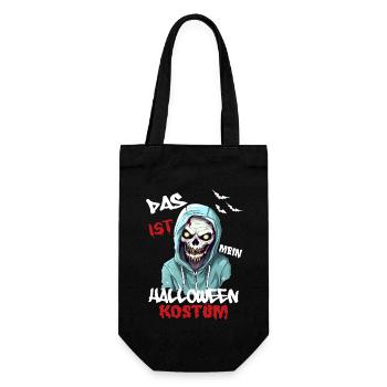 DAS IST MEIN HALLOWEEN KOSTÜM - Skelett Zombie - Geschenkbeutel für Flaschen - Schwarz - Vorne