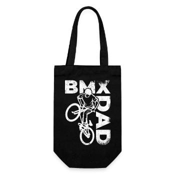 BMX Dad - Gift Bag for Bottles - black - Front