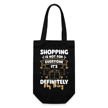 Shopping Shopaholik Buy Shoes - Gift Bag for Bottles - black - Front