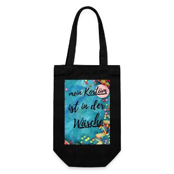 Mon costume est au lavage - Sac à bouteille - noir - Devant