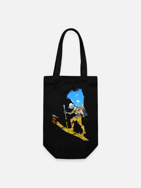 On the mountain one in the Hittn - Gift Bag for Bottles - black