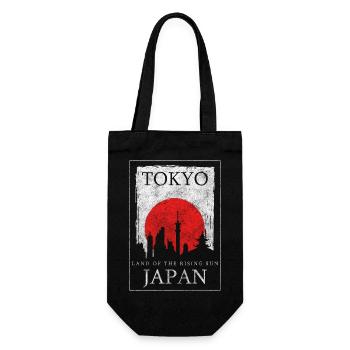 Tokyo Dream Trip Samurai Japanese - Gift Bag for Bottles - black - Front