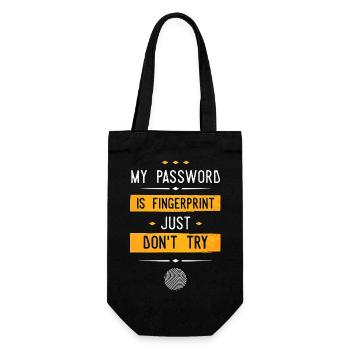 my password - Sac à bouteille - noir - Devant