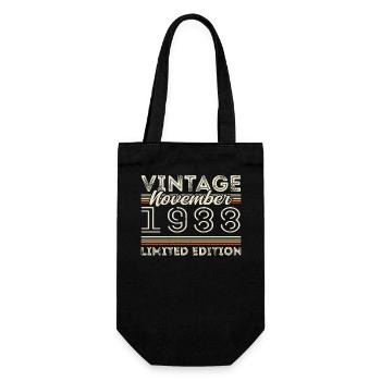 Novembre 1988 Anniversaire né en novembre 1988 - Sac à bouteille - noir - Devant