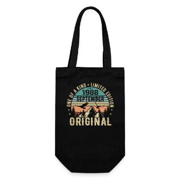 Septembre 1988 Anniversaire - Légende depuis septembre - Sac à bouteille - noir - Devant