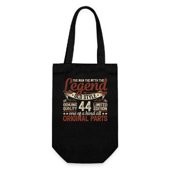44 Years Old, Legends 1980 Vintage 1980 Anniversary - Gift Bag for Bottles - black - Front