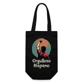 De fières origines hispaniques - Unité et force - Sac à bouteille - noir - Devant