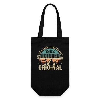 Octobre 1982 Cadeau d’anniversaire - Octobre 1982 - Sac à bouteille - noir - Devant