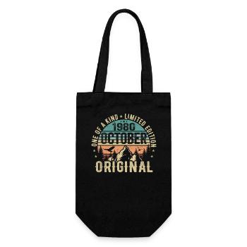 Octobre 1980 Cadeau d’anniversaire - Octobre 1980 - Sac à bouteille - noir - Devant