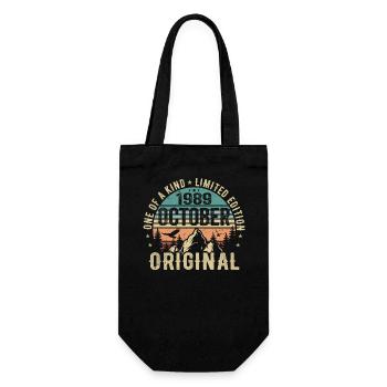 Octobre 1989 Cadeau d’anniversaire - Octobre 1989 - Sac à bouteille - noir - Devant