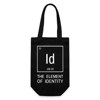 Id Element of Identity | Element of Identity - Gift Bag for Bottles - black - Front